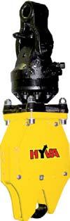 Pressure relief valve ensures independence of crane operating pressure. Protection against damage of container by automatic lift stop. max. Lift of the hook Load capacity Height (incl.
