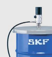 For high volume requirements SKF Grease Pumps LAGG series SKF manual and air-operated grease pumps are designed to supply large amounts of grease.