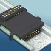 The cross connector allows power supply, parallel through-contacting as well as serial processing of signals via the PCB.