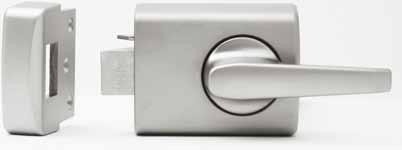 2-1993 Bolt hold-back function activated by external key or internal lever Can be keyed alike to other Lockwood door locks Available in trade pack only High purity zinc alloy. 60mm.