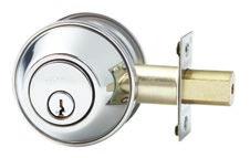 Single and Double Cylinder Deadbolts Recommended to be used in conjunction with all Symmetry knob and lever styles.