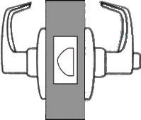 lever from either side except when both levers are