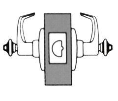 Grade 1 Extra Heavy Duty Cylindrical Lock SPXCL175 F75 SPXCL184 F84 Passage /Closet Set Latch bolt