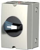 Direct operation A direct handle to suit all markets: - rotary handle, - lever operation (toggle).