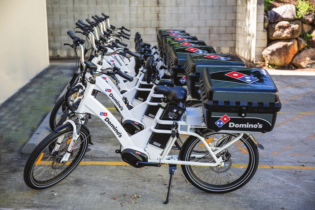 Welcome E-Bikes, the future of fast delivery and transport.