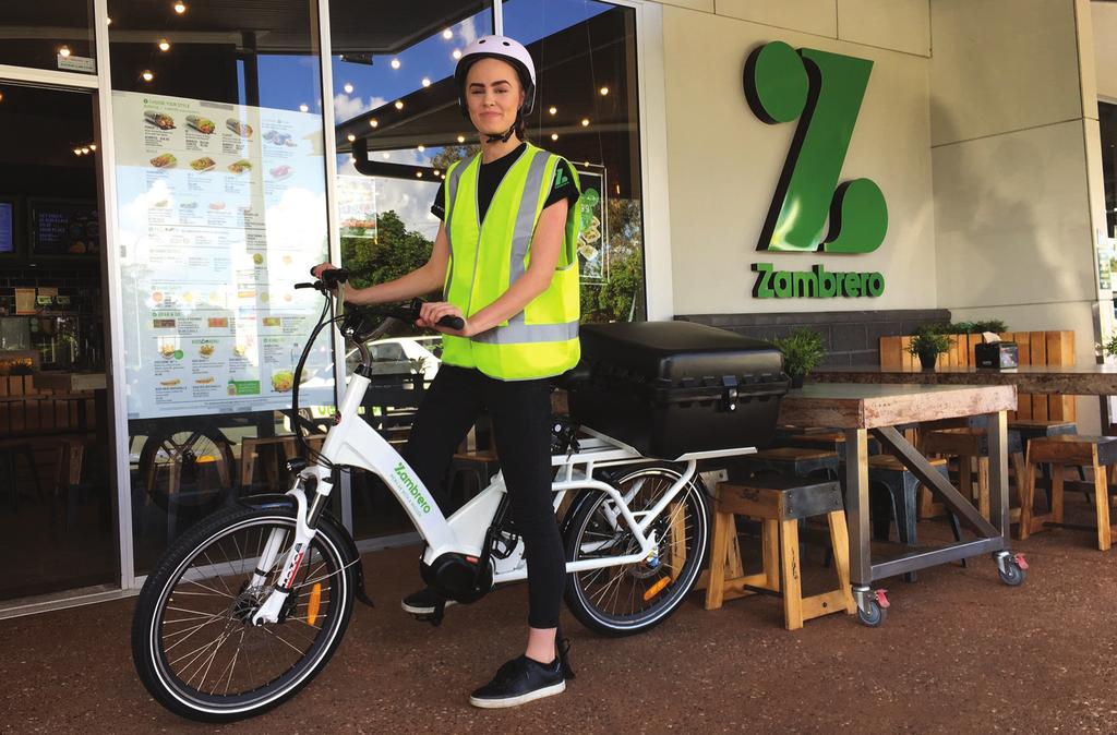 The Barletta E-Bikes Advantages Customisation The Barletta E-Bikes offers you a cost-effective, trendy, sustainable and innovative solution for the delivery of your pizzas, meals and packages.