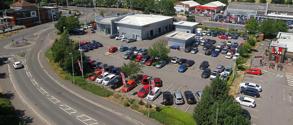 A27 SOUTHAMPTON ROAD >> TO 5/ J12 CLEMENT ATLEE DRIVE Description The property comprises a modern dealership built in 2006 totalling, 12,056 sq ft (1,120 sq m) on a 1.25-acre (0.