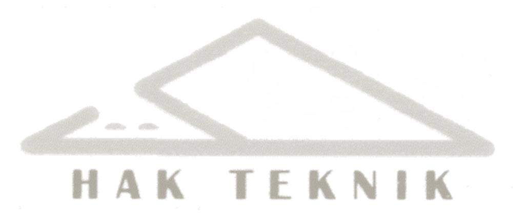 Establishment Hak Teknik Sdn Bhd is a wholly owned Bumiputera company and is incorporated on 27 th June 1990.