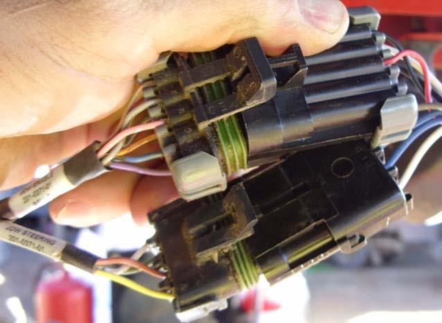 See Figure 7-14. 4. Connect the Proportional Solenoid harness (PN: 201-0485-01) to the SAM harness 4-pin connector.