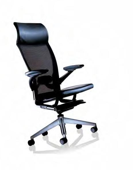 Available base types are aluminum or steel, and available finish options are silver, gunmetal, chrome or black. Task Executive Overall Height: 38.5 43'' Seat Height: 16'' 20.5'' Seat Width: 18.