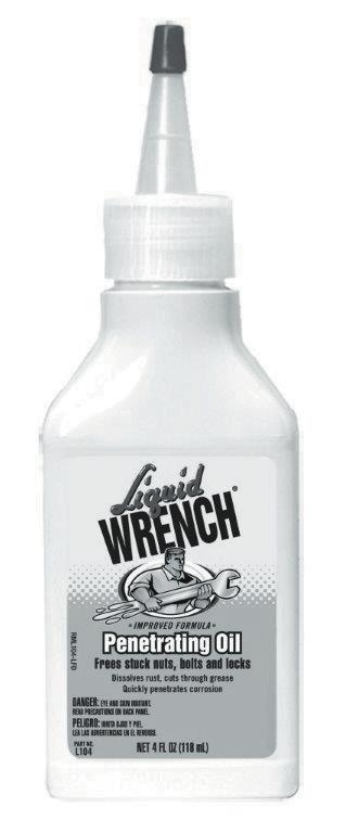 Save On Selected Items 4 oz. Liquid Wrench Penetrating Oil 1.76 Reg. 1.85 / #L104 5.