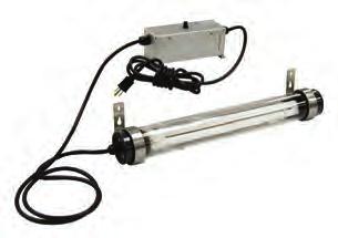 Machine Tool Lights 52 Water Resistant Fluorescent Tube Lights Remote Ballast with Cordset Internal Ballast with Cordset Remote Ballast ETL C/US Listed for NEMA Type 13 applications - oil / water /