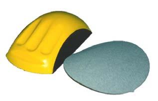 HAND PADS 171-172 H&L Strap Style Flexible 1/4 thick foam pads with a wrist strap.