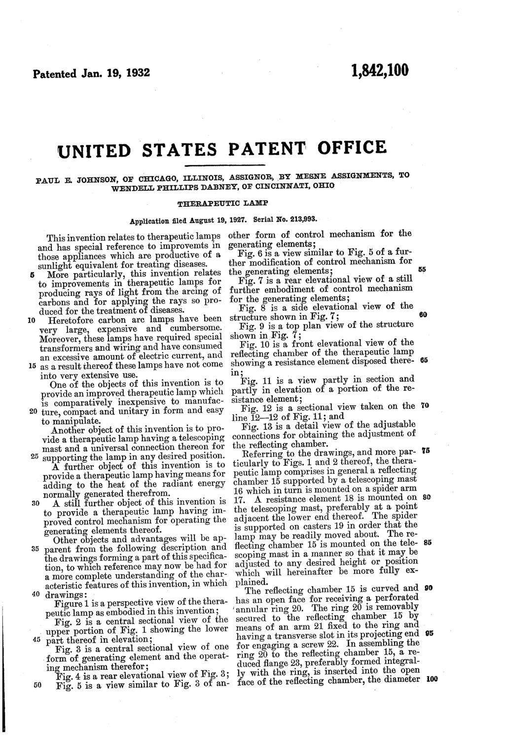 Patented Jan. 19, 1932 UNITED STATES PATENT OFFICE PAUL E.