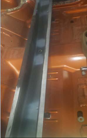 24. Install Lower Cross Member Install the lower bracket hole to the bulkhead bar mounting plate using