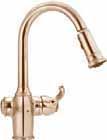 SHOWHOUSE / KITCHEN AND BAR/PREPARATORY FAUCETS KITCHEN FAUCETS Model List Case Wt. Ea. WOODMERE KITCHEN FAUCETS S728C 610.00 Chrome One handle single hole mount kitchen 3 9.02 S728ORB 760.