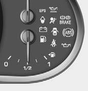 Značilnosti vašega vozila Tip A Tip B OPOZORILO - Merilnik za gorivo Če vam zmanjka goriva so lahko potniki v nevarnosti.