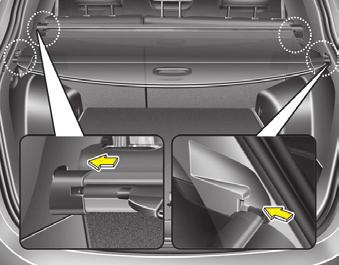 Značilnosti vašega vozila POZOR Da ne bi poškodovali dobrin ali vozila pazite kako v prtljažniku prevažate lomljive ali velike predmete.