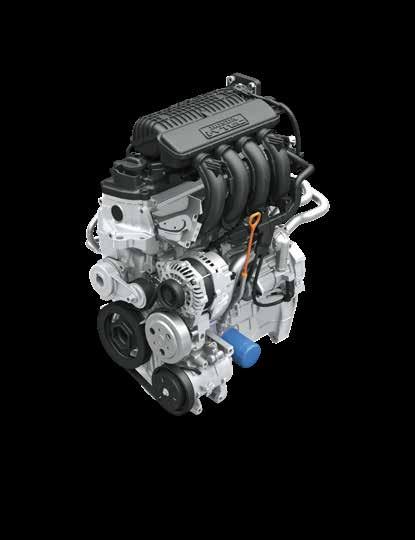 The combination of high torque of Honda s diesel and linear acceleration of CVT offers very smooth and responsive acceleration.