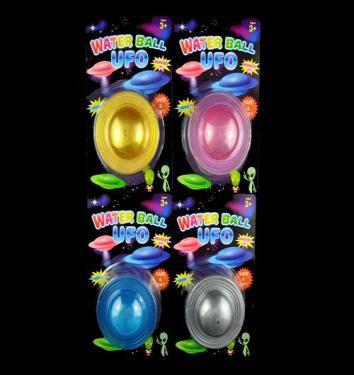 50ea + GST NV2035 Ufo Wave Disk 8.5cm Ufo Wave Disk, 8.5cm. 4 assorted colours pink, blue, silver and gold. Squeeze it, throw it. Hang sell, barcode on piece. 12 per unit @ $1.75ea + GST $21.