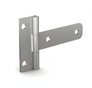 Stainless steel hinge with removable pin Removable pin. Part number Material Finish Weight (g) 52-1-3877 304 stainless steel gloss 60 94.5 1.5 4 50 ø 6 ø 5 20 42 10 45 () 74.5 5.