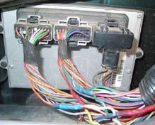 Connect the Orange wire of the Pacbrake harness to the transmission side of the Orange with Black tracer and connect the Brown wire of the Pacbrake harness to the harness side of the Orange with