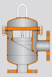 The fitted KITO flame arrester element remains functional and arrests the flame front following the pressure wave.