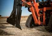 FIND THE SUPPORT YOU NEED AT YOUR DITCH WITCH DEALER, INCLUDING: DIGGING SYSTEMS Replacing worn digging system components is essential to