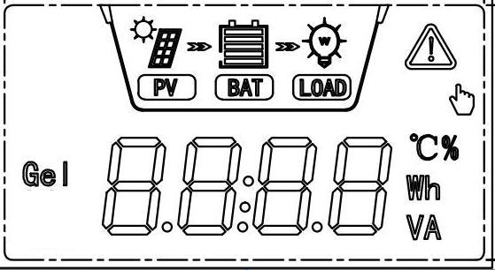 In many cases, users also can directly connected the load to the battery, but at this time,the current between load and battery has not be detected & controlled by the controller.