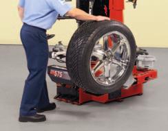 Popular equipment upgrades Wheel Lift Motorcycle Adaptor Optional wheel lift eases servicing of large assemblies. Allows for more careful handling of expensive wheels.