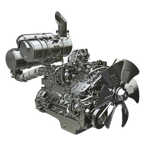 SCR KCCV Cooled EGR Komatsu EU Stage IV The Komatsu EU Stage IV engine is productive, dependable and efficient.