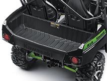 The Teryx4 oﬀers the shoulder and legroom to comfortably accommodate two adults in the front, with room for two more people in the rear.