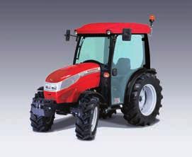 The plunging line of the hood, the wraparound design of the rear fender, the folding ROPS and a weight-to-power ratio of only 29 Kg/ HP make this tractor unique in its class.