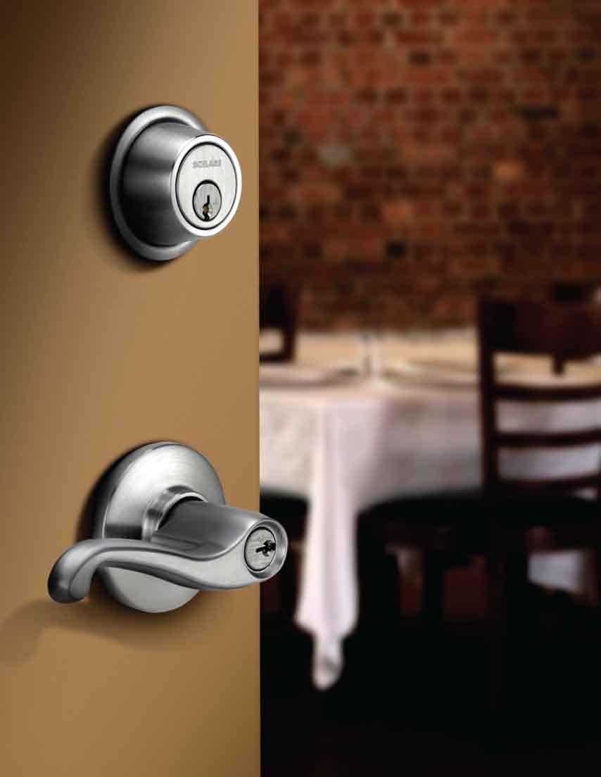 S200Series When it comes to quick, easy egress and dependable security, Schlage S200Series interconnected locks get the job done.