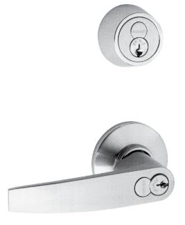 Interchangeable Core Schlage in ter change able core (IC) locksets allow immediate rekeying at the door simply by using the special control key to replace the core in seconds.