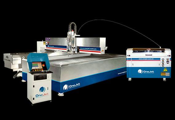 Cantilever Waterjet cutting