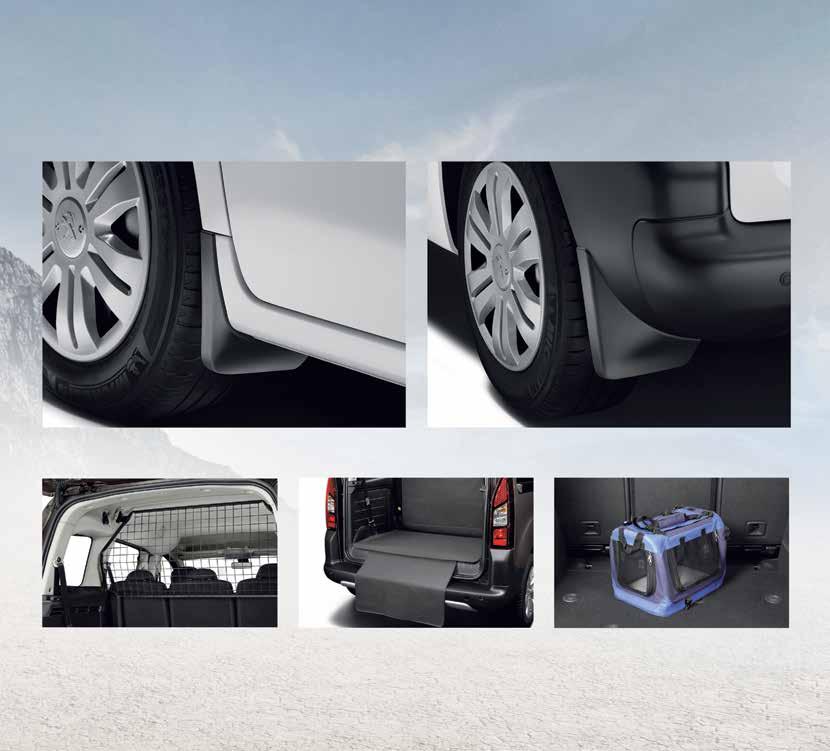 Styled mudflaps Designed to complement the lines of the vehicle whilst protecting the bodywork from damage that can be caused by road debris. Supplied in matt black plastic ready for fitting.