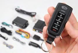 Complete with a factory style remote, this feature is fully integrated with your vehicle alarm