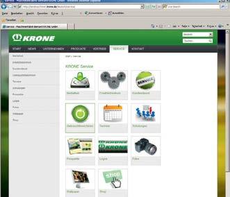 Here, at the KRONE download area, you will fi nd plenty of useful items for a wide range of projects. Used Machinery KRONE often has a wide range of demonstration or exhibit machinery on offer.