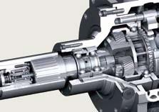 5") High power and high torque spindle Encased in a heavily ribbed