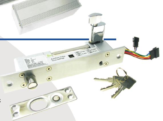 Built-in photocoupler connects with egress delay circuit push button point for easy installation