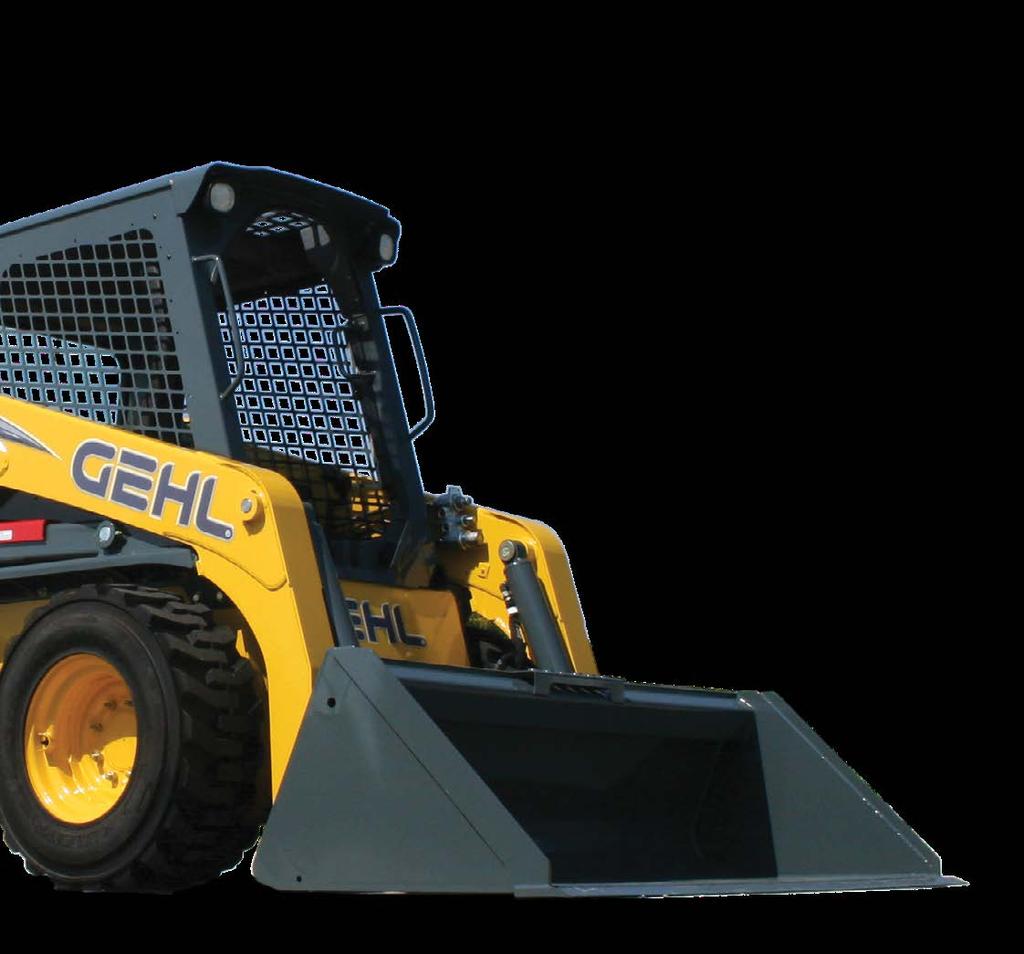skid loaders - COMPLETE RANGE SMOOTH OPERATOR Hydraglide TM ride control system allows the lift arm to float when