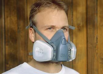 Zaščita dihal Uporaba respiratorja oz.