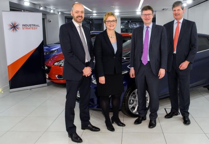 Automotive Sector Deal Launched at SMMT - 8 January 2018 Among first four sector deals under Industrial Strategy First in a rolling series of intended deals with the sector 246m Faraday Battery