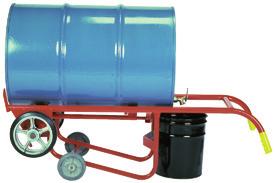 drum truck allows you to move drums o four wheels ad acts as a drum cradle for storage or