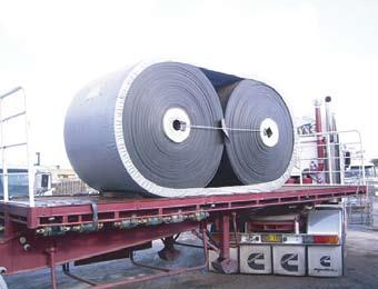 STEEL CONVEYOR BELT Steel Cord Belts (ST) Steel cord belts are used in a wide variety of applications such as mining, harbour terminals, tunnelling projects, steel works, cement plants and power