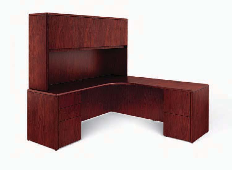 Rectangular Desk Shell 1,141 MR3624LF 2 Drawer Lateral File with Lock 1,428 MR3624R 36