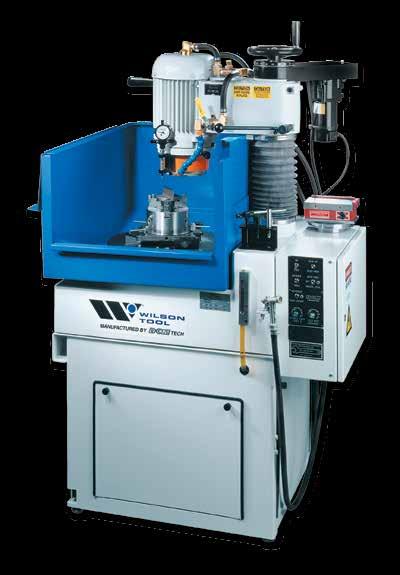WILSON PUNCH & DIE GRINDER Simple fixturing design. Quick, easy loading and unloading of parts and accurate, Regrind punches up to 0 o angle.