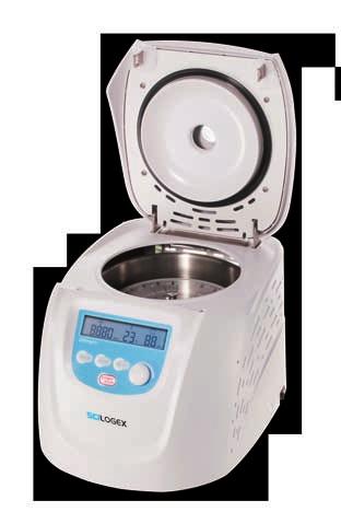 DM1424 Hematocrit Centrifuge Our hematocrit centrifuge with AC24P hematocrit rotor is used for determination of volume fractions of