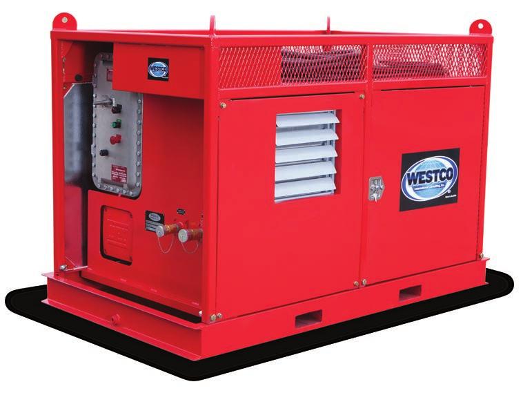 Electric Power Unit Model EPU - 027 WESTCO Part Number Model EPU-027 380 volts 50 Hz, 3 phase AC, 68 Amperes full motor load current draw. Can also be wired for 460 volts 60Hz, 72 Amperes.